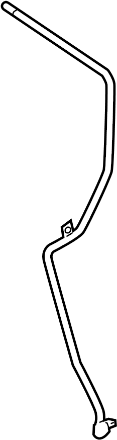 View 9A110607671 Turbocharger Coolant Line Full-Sized Product Image
