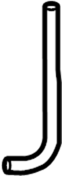 View 99610629705 Engine Coolant Overflow Hose Full-Sized Product Image