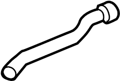 View 99710625101 Hose. (Rear) Full-Sized Product Image