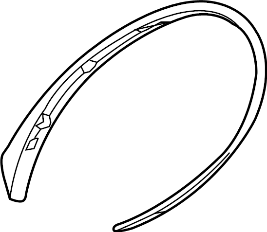 View 99163131502 Headlight Seal Full-Sized Product Image