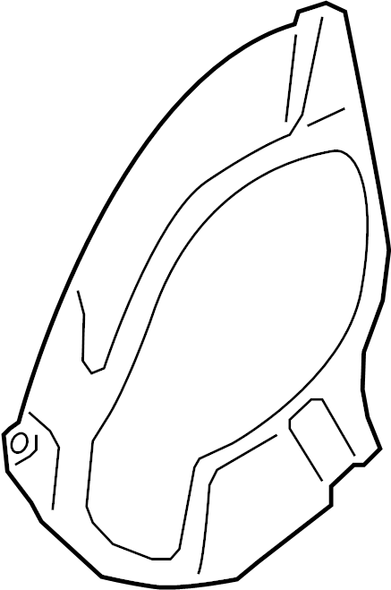 View 99135180603 Brake Dust Shield Full-Sized Product Image