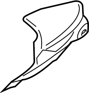 View 9P1407811 Brake Air Duct Full-Sized Product Image