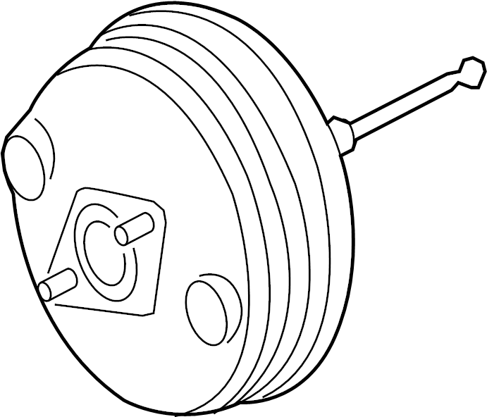 View 99135512526 Power Brake Booster Full-Sized Product Image