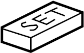 View 9P1898757 Convertible Top Hardware Kit Full-Sized Product Image