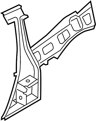 View 99150239203GRV Body B-Pillar (Front) Full-Sized Product Image