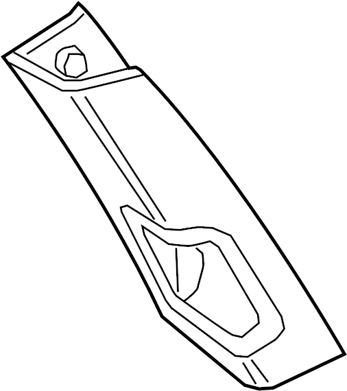View 991555184109U1 Door Pillar Post Trim Set (Rear, Upper) Full-Sized Product Image