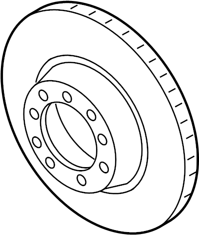 View 99135240803 Brake disc. ROTOR.  Full-Sized Product Image