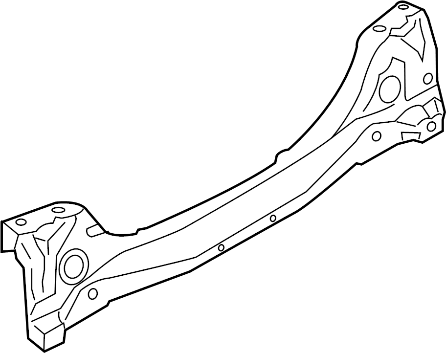 View 99133126106 Suspension Subframe Crossmember (Upper) Full-Sized Product Image