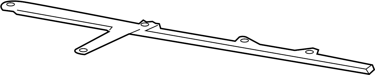 View 99133108107 Suspension Subframe Crossmember Brace Full-Sized Product Image
