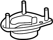 View 99133351100 Coil Spring Spacer (Lower) Full-Sized Product Image