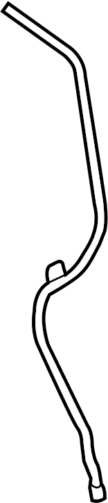 View 9A110607873 Turbocharger Coolant Line Full-Sized Product Image