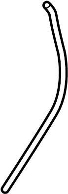 View 99110629700 Engine Coolant Overflow Hose Full-Sized Product Image