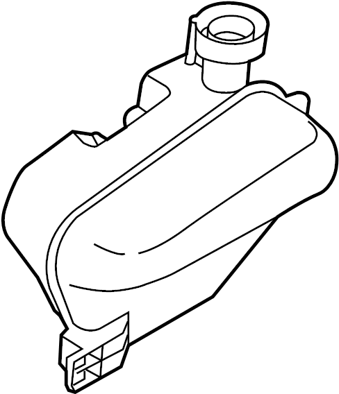 View 99610615704 Engine Coolant Reservoir Full-Sized Product Image