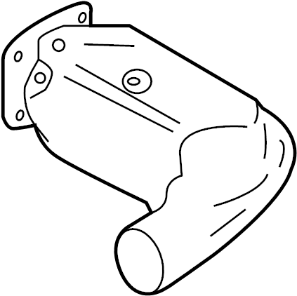 View 997113010AX Catalytic Converter Full-Sized Product Image