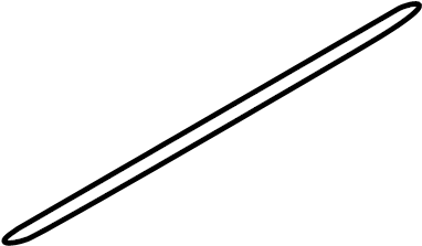 View 99150583701 Bumper Molding Bracket. Retaining Strip. SupportING Rail. Valance Panel Bracket.  Full-Sized Product Image