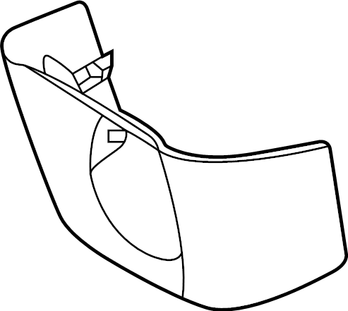 View 992907225AOK1 Cruise Control Distance Sensor Cover Full-Sized Product Image