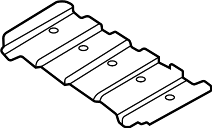 View 992801371 Floor Pan Reinforcement (Front, Lower) Full-Sized Product Image