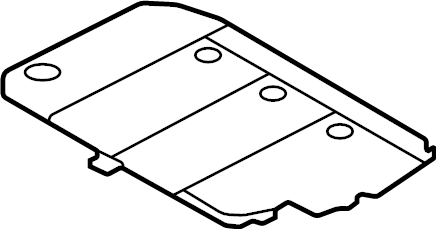 View 992803203YGRV Boot floor plate pri. Panel. (Lower) Full-Sized Product Image