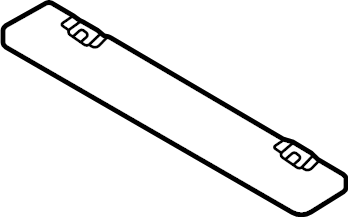 View 992864445A Trunk Trim Panel Insulator (Front, Lower) Full-Sized Product Image