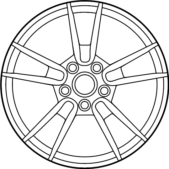 View 992601025CC9X Wheel Full-Sized Product Image