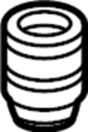 View 992412303A Suspension Strut Bumper Full-Sized Product Image