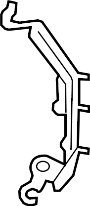 View 992611846 Brake Hydraulic Line Bracket (Lower) Full-Sized Product Image