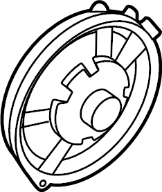 View 992035454D Speaker (Front, Rear) Full-Sized Product Image