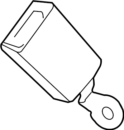 View 992857754 Seat Belt Receptacle Full-Sized Product Image