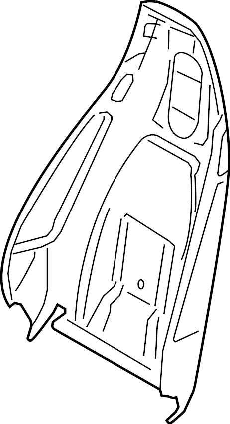 View 992881972BOZ3 Seat Back Panel Full-Sized Product Image