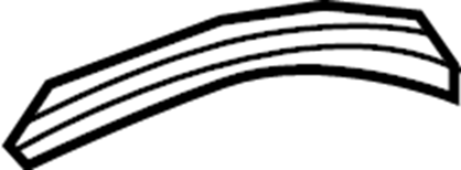 View 9P1898472 Convertible Top Seal (Upper) Full-Sized Product Image