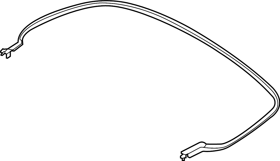 View 992871196 Convertible Top Case Seal Full-Sized Product Image
