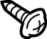 View 9A791261301 Screw. Pump. Bolt. Deflector. Hydraulic.  Full-Sized Product Image