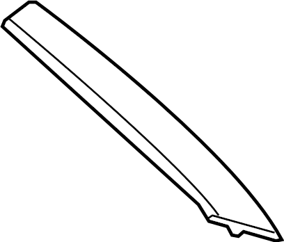 View 992867234LOX7 Body A-Pillar Trim Panel Full-Sized Product Image