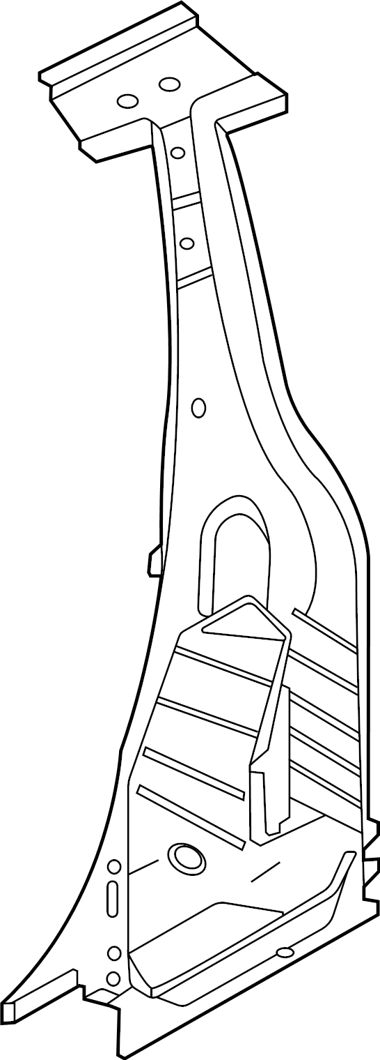 View 992809223BYGRV Body B-Pillar Full-Sized Product Image