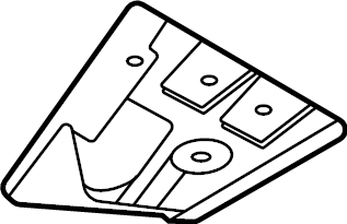 View 992801404YGRV Floor Pan Full-Sized Product Image