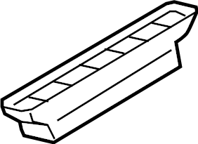 View 992863480B Door Sill Plate Bracket (Front, Rear, Lower) Full-Sized Product Image