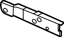 View 992837842 Door Shell Insulator Full-Sized Product Image