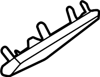 View 992857680 Door Mirror Cover Seal (Lower) Full-Sized Product Image