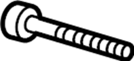 View PAF007586 Disc Brake Caliper Bolt (Upper) Full-Sized Product Image