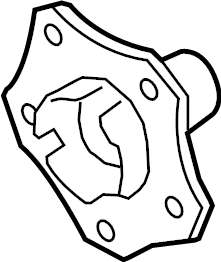 View 992501651C Wheel Hub (Rear) Full-Sized Product Image