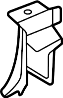 View 992805698AYGRV Floor Support (Rear) Full-Sized Product Image