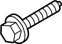 View PAF008149 Bolt. Mount. Support. Catalytic Converter. Engine. Hexagon head.  Full-Sized Product Image