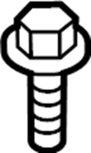 View 9A700812500 Bolt. Screw. (Front, Rear) Full-Sized Product Image