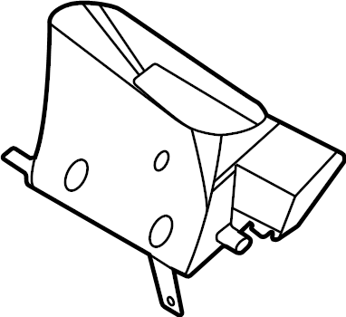 View 992145817 Air guide for charge. Air inlet duct.  Full-Sized Product Image