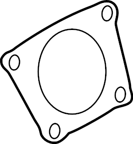 View 0PB145039A Exhaust manifold gasket. Flange gasket. Seal. Turbocharger Gasket.  Full-Sized Product Image