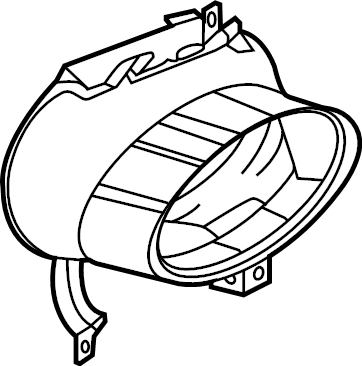 View 992251188AR Exhaust Tail Pipe Tip Full-Sized Product Image