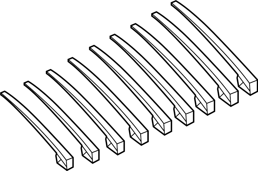 View 992853463B Grille Molding Full-Sized Product Image