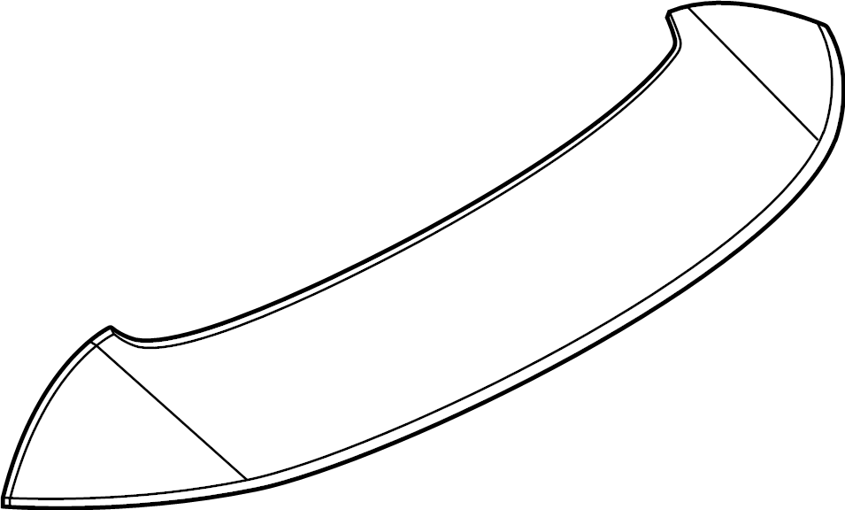 View 992827952DG2X Spoiler (Rear) Full-Sized Product Image