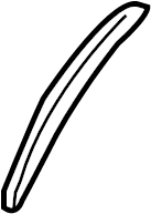 View 95555972810G2X Fender Flare Full-Sized Product Image