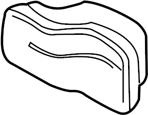 View 95563123110 Headlight Bulb Cap (Rear) Full-Sized Product Image